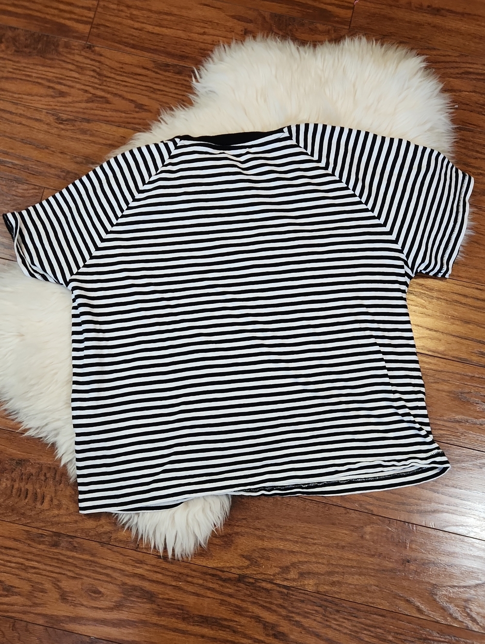 Levis Striped Ringer Boxy Tee - Picture 4 of 4